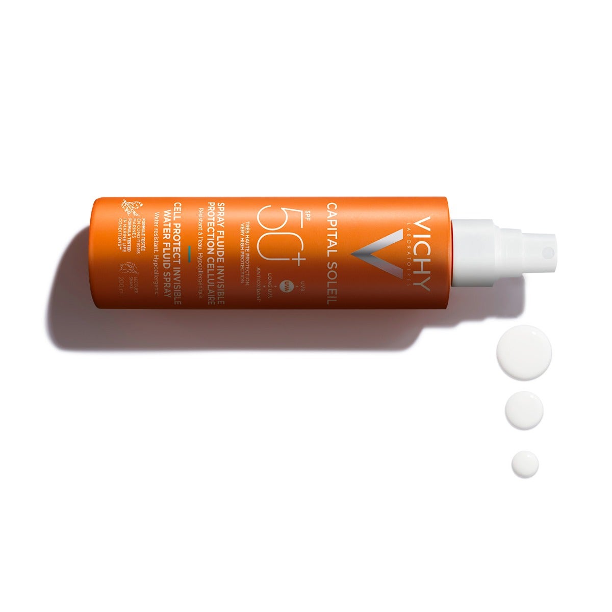 Vichy Capital Soleil Cell Protect Fluido Ultra Leggero Spray Protezione Alta SPF50 200ml-17