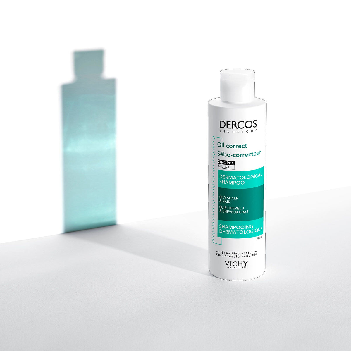Vichy Dercos Shampoo Sebo Regolatore Trattante Capelli Grassi 200ml-8