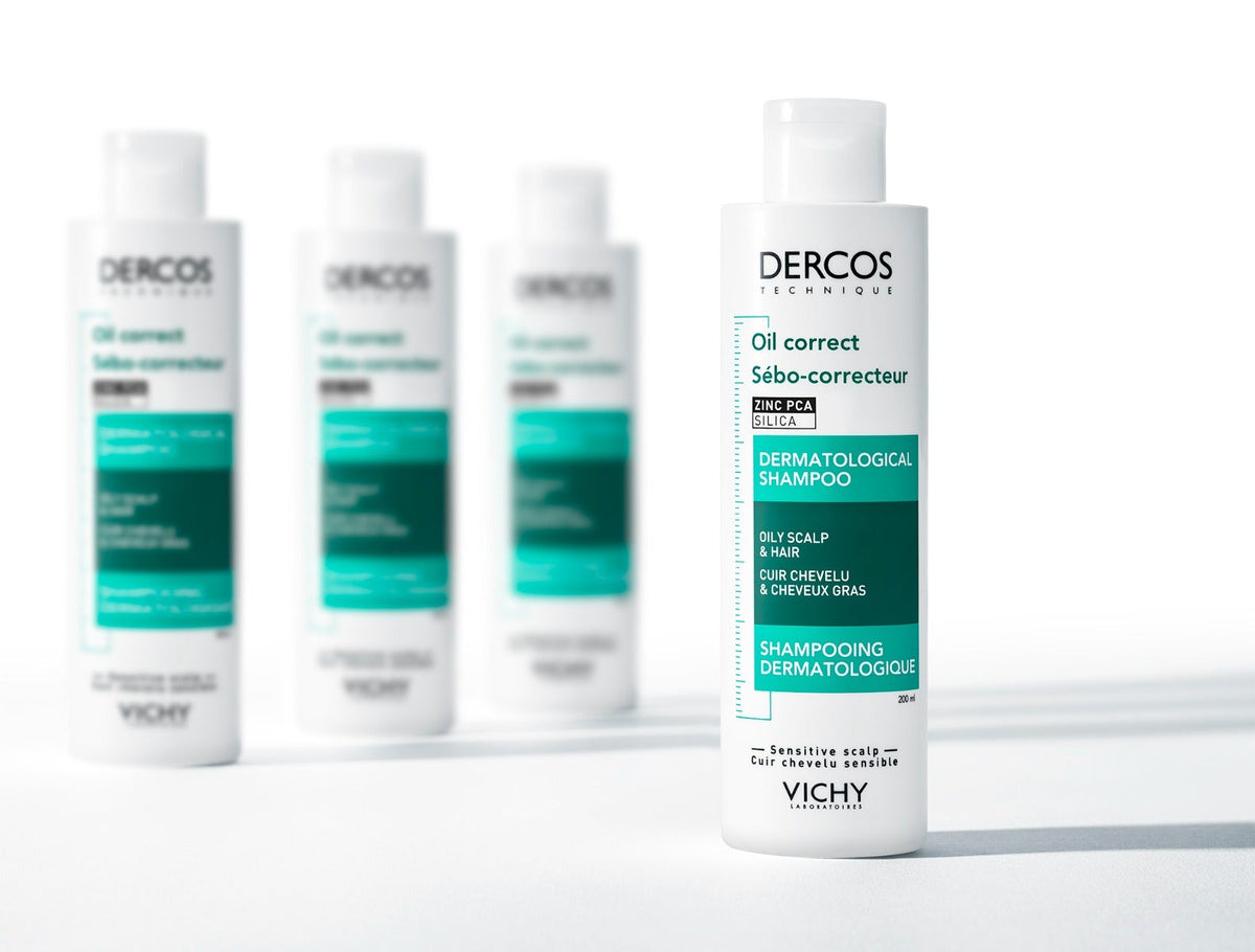 Vichy Dercos Shampoo Sebo Regolatore Trattante Capelli Grassi 200ml-4
