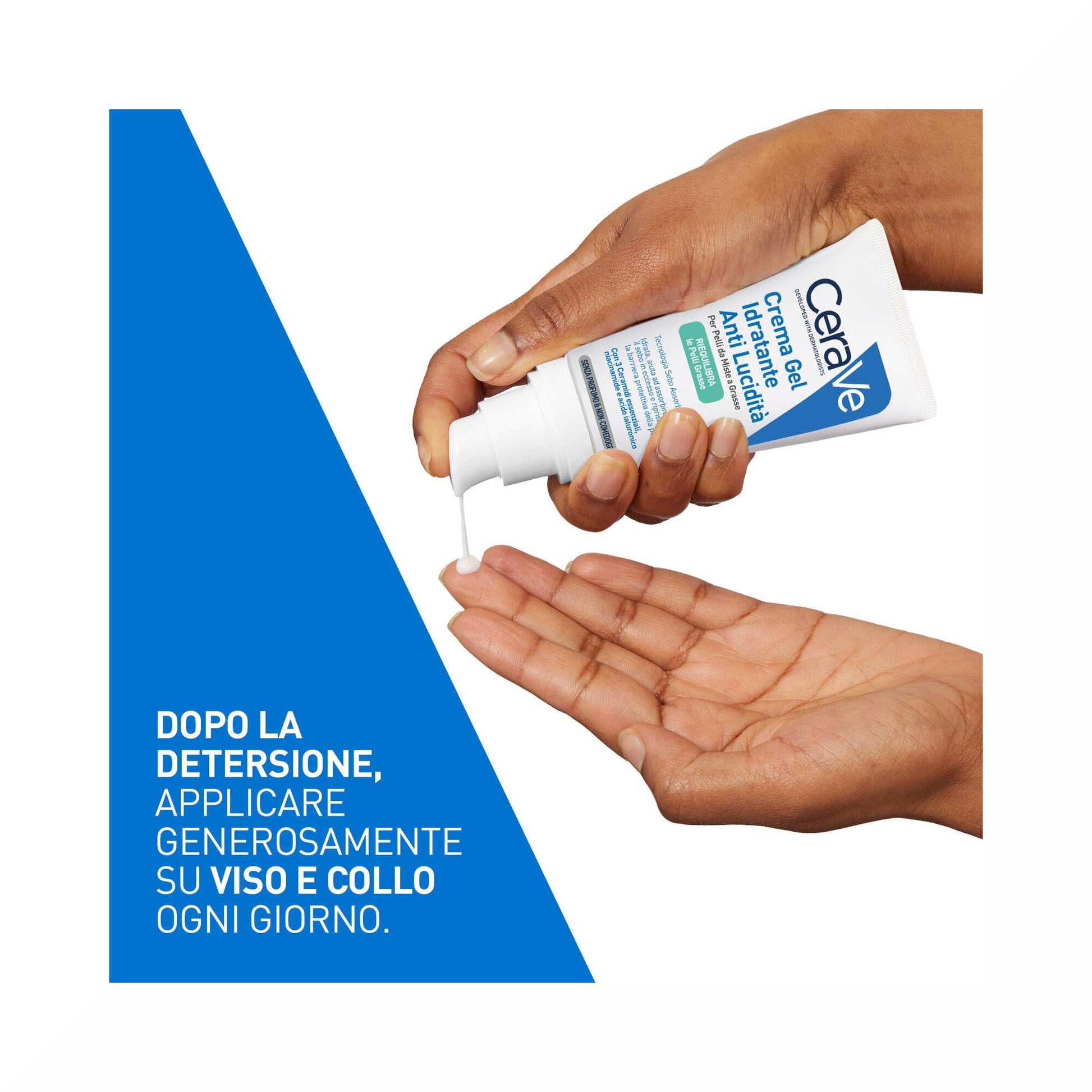 CeraVe Crema Viso Idratante Anti-lucidità Pelle Grassa e Mista 50ml-5