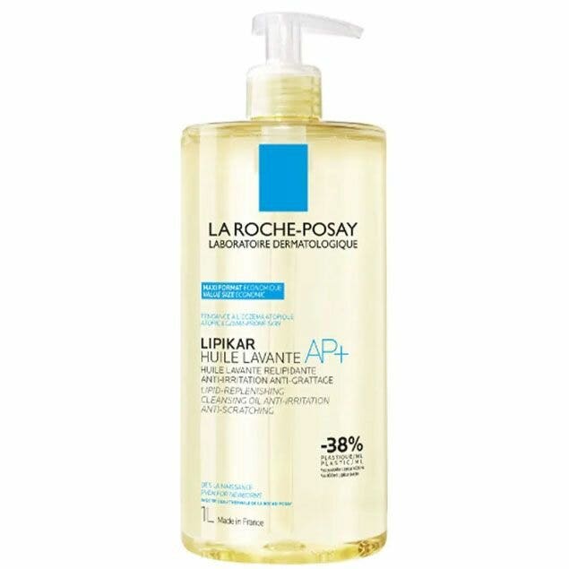 La Roche-Posay Lipikar Huile Lavant Olio Detergente Nutriente con Niacinamide e Burro di Karité 1L-1
