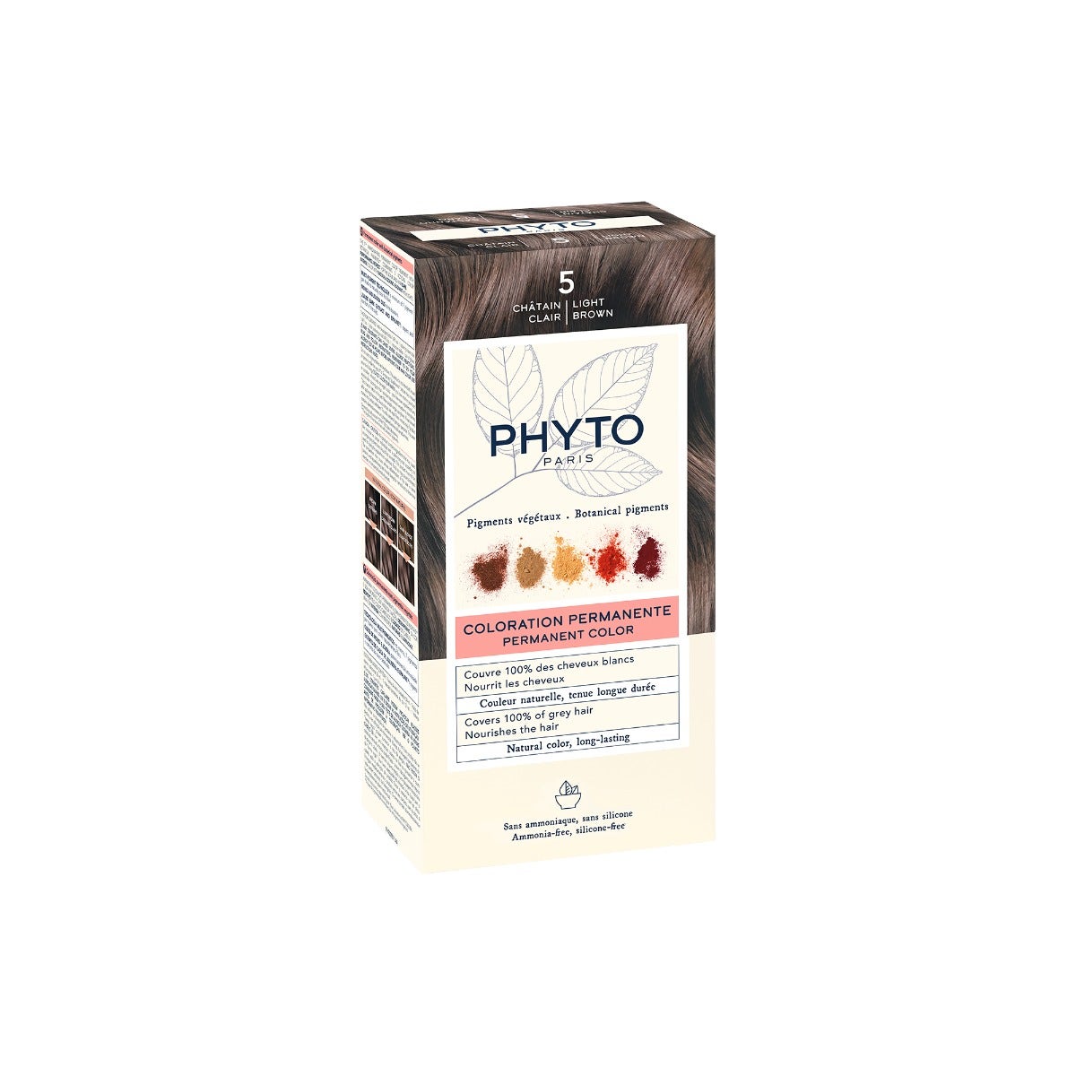Phyto Phytocolor 5 Castano Chiaro Colorazione Permanente Per Capelli-1