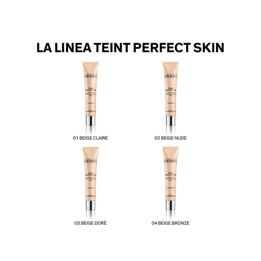Lierac Teint Perfect Skin Fondotinta 01 Beige Claire 30ml-6