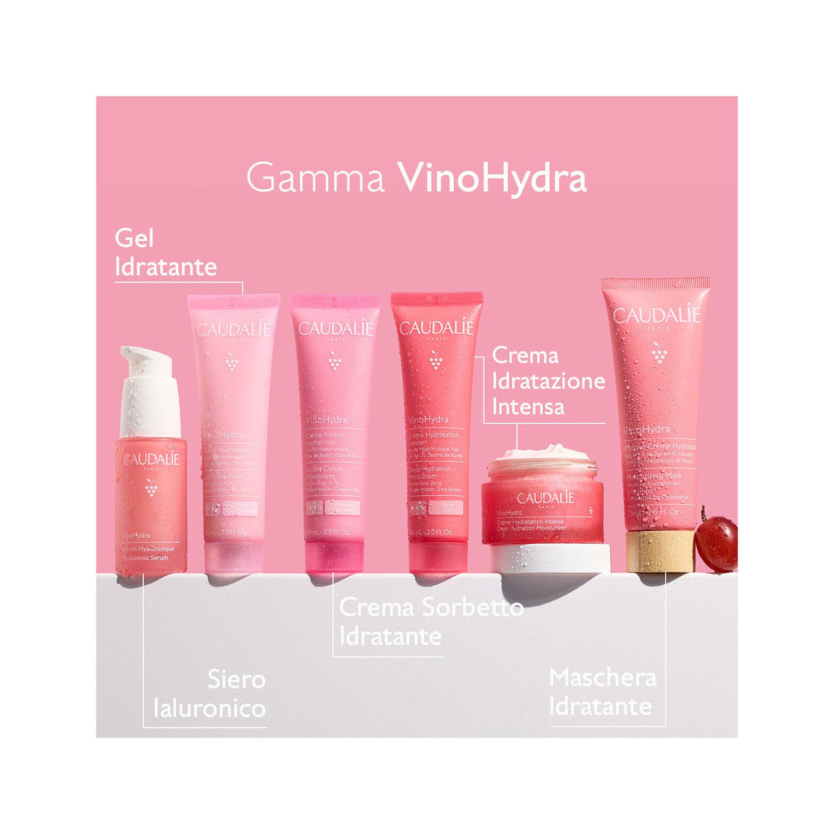 Caudalie Vinohydra Crema Idratazione Intensa Viso 60ml-10