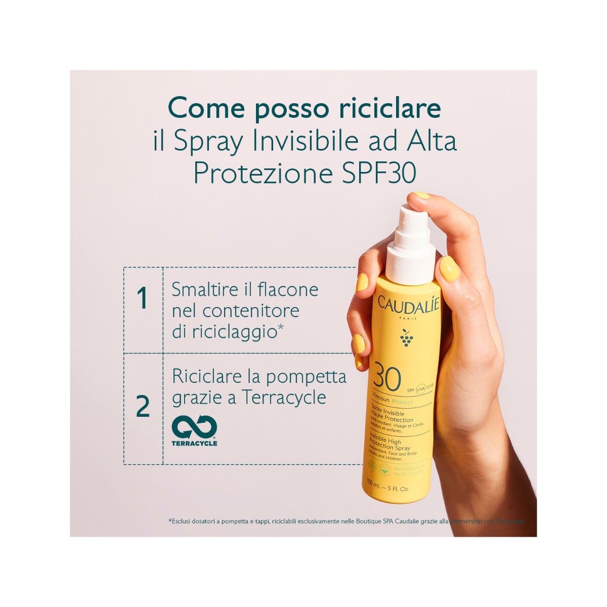Caudalie Vinosun Protect Spray Invisibile ad Alta Protezione SPF30 150ml-7
