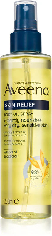 Aveeno Skin Relief Olio Corpo Idratante 200ml