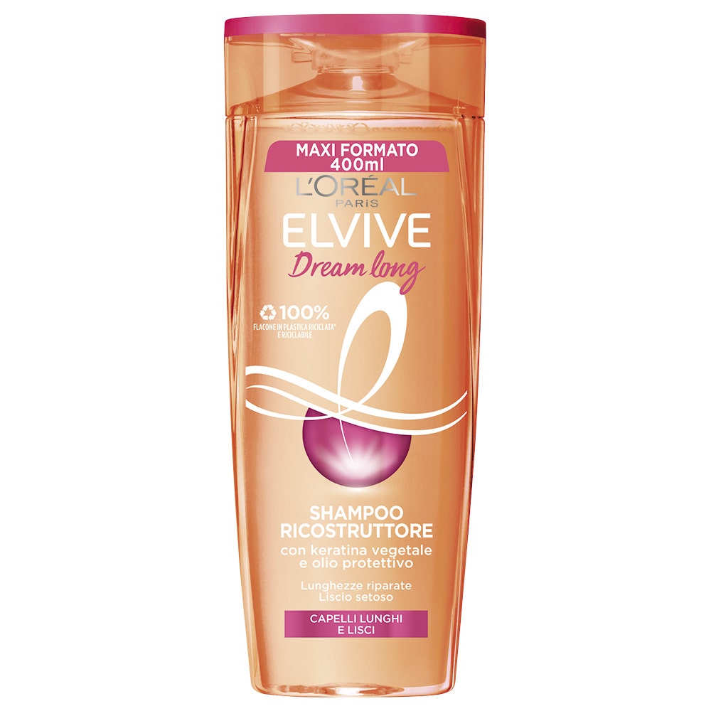 L'Oréal Paris Elvive Dream Long Shampoo Capelli Lunghi/Lisci 400 ml - 1
