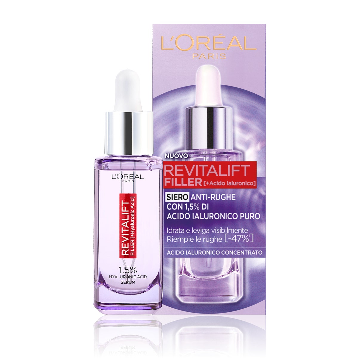 L'Oréal Paris Revitalift Filler Siero Viso Anti-Rughe 30ml  - 1
