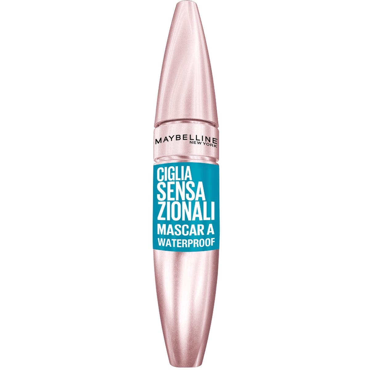 Maybelline New York Mascara Ciglia Sensazionali Nero Waterproof 1 Pezzo  - 1