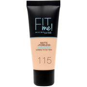 Maybelline New York Fit Me Fondotinta Opacizzante 115 Ivory 30ml - 1