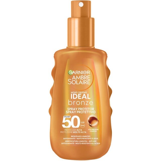 Garnier Ambre Solaire Ideal Bronze Spray Protettivo 150ml SPF50-1