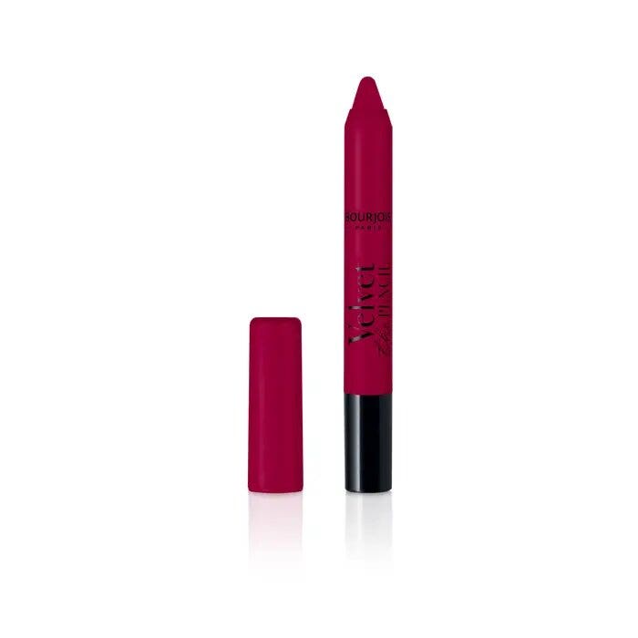 Bourjois Rossetto Matita Velvet The Pencil Finish Opaco 016 Rouge Di'Vin, 3g-1