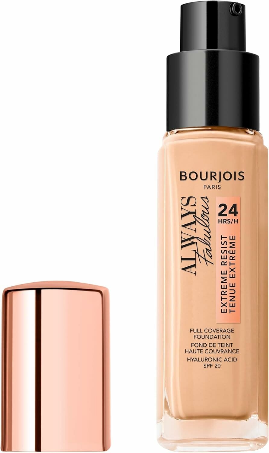 Bourjois Always Fabulous Fondotinta Coprente Liquido 120 Ivory Ivoire-1