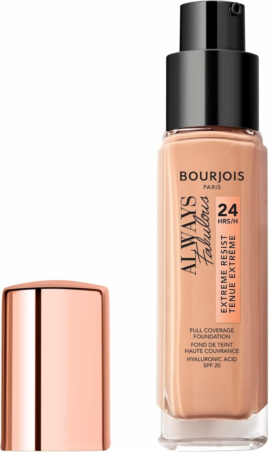 Bourjois Always Fabulous Fondotinta Coprente Liquido 300 Rose Sand-1