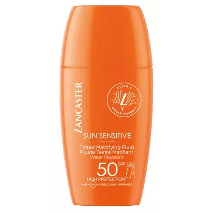 Lancaster Sun Sensitive Fluido Matt Colorato Viso 30ml SPF50-1