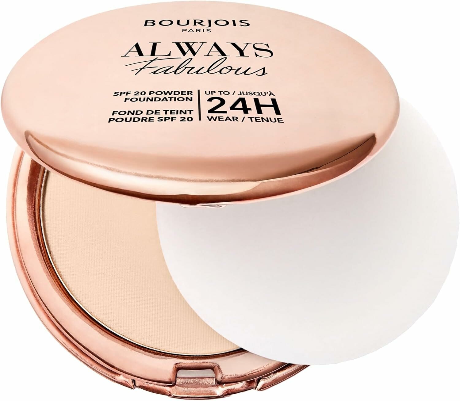 Bourjois Always Fabulous Fondotinta Compatto 100 Rose Ivory 7g-1