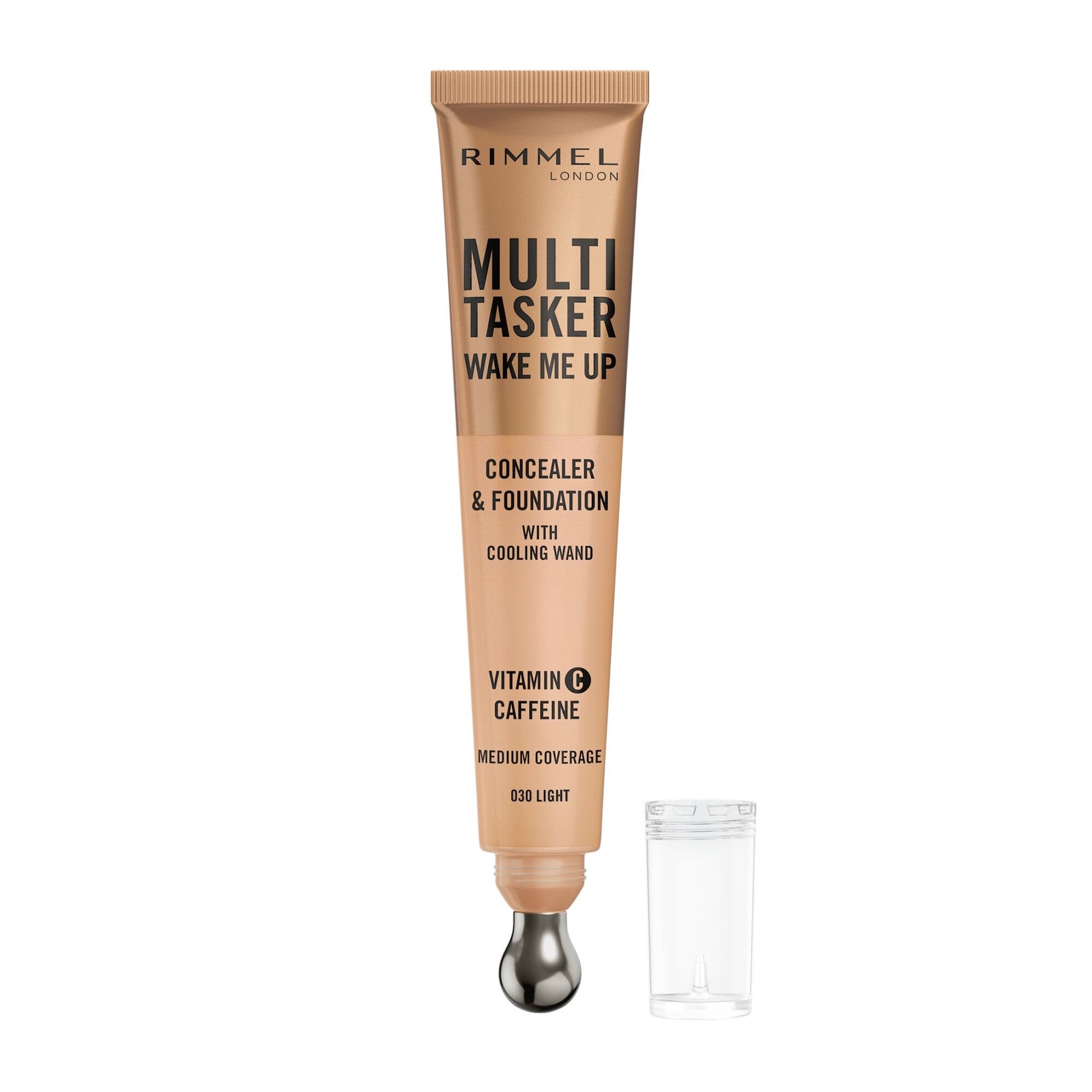 Rimmel Multi-tasker Wake Me Up Correttore & Fondotinta Formula Vegana 030 Light 20ml-2