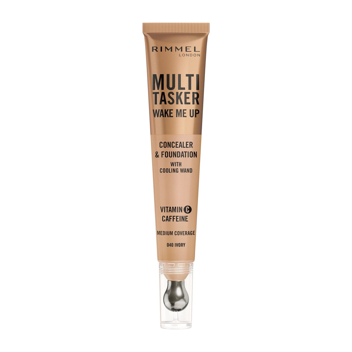 Rimmel Multi-tasker Wake Me Up Correttore & Fondotinta Formula Vegana 040 Ivory 20ml-1