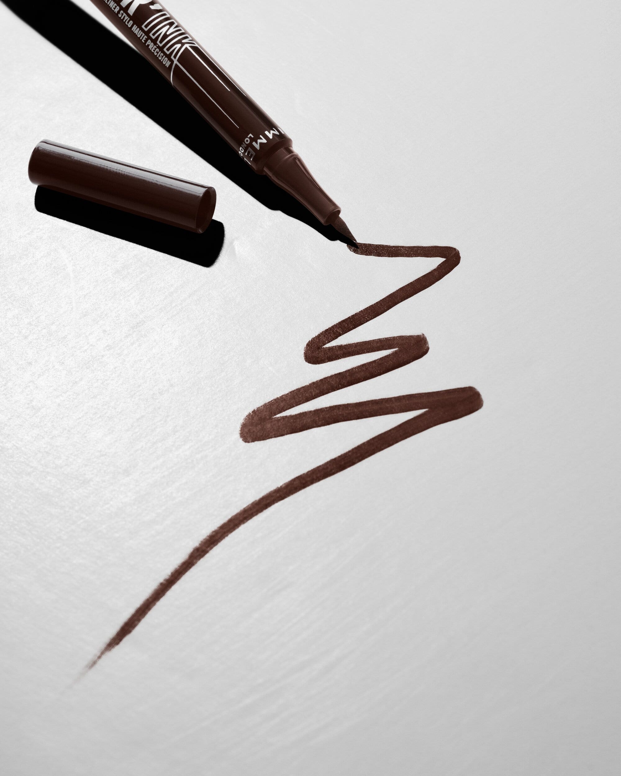 Rimmel Wonder'Ink Eyeliner In Penna Opaco Waterproof 002 Spiced Chestnut 1ml-3