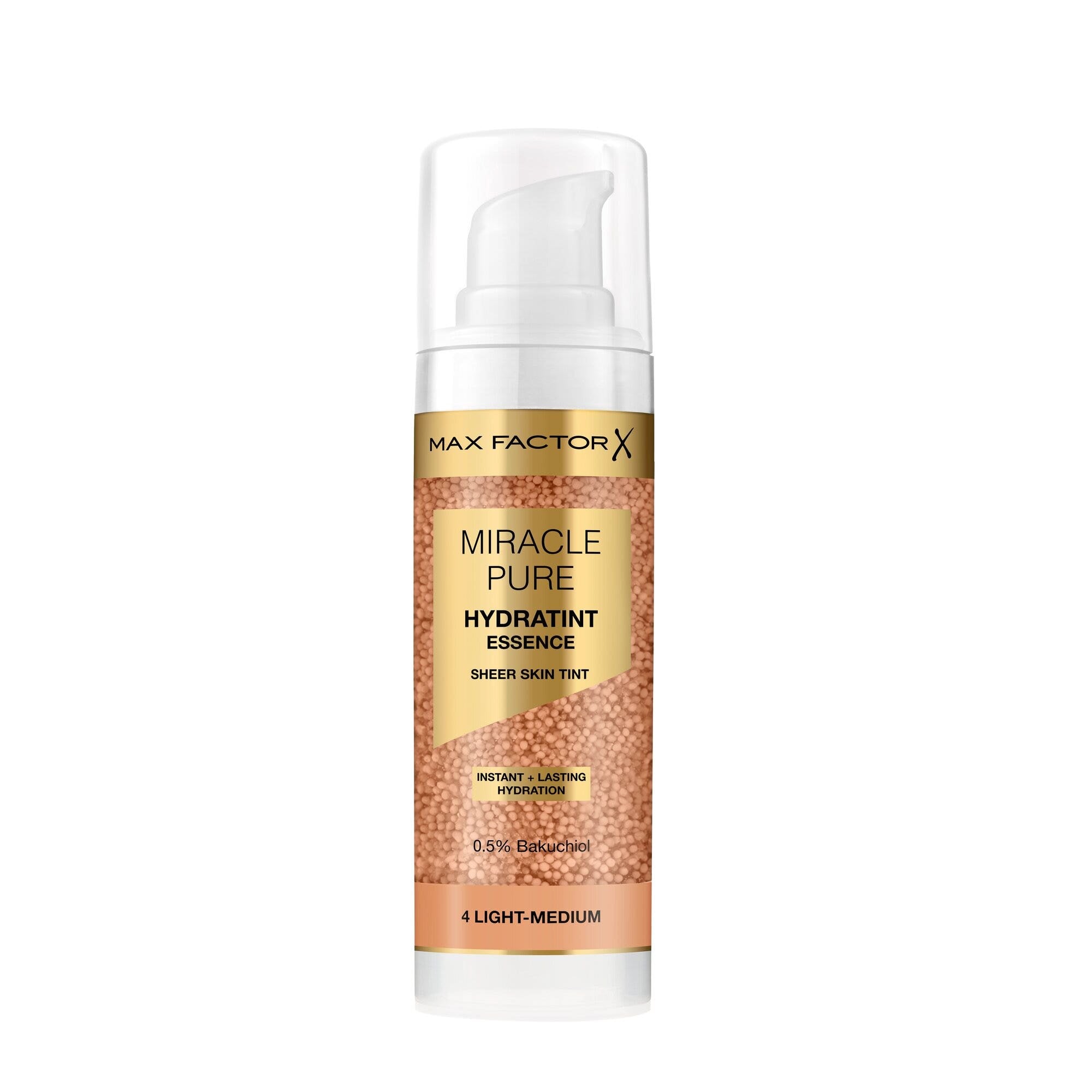 Max Factor Miracle Pure Hydratint Essence Fondotinta 4 Light-Medium 30ml-1