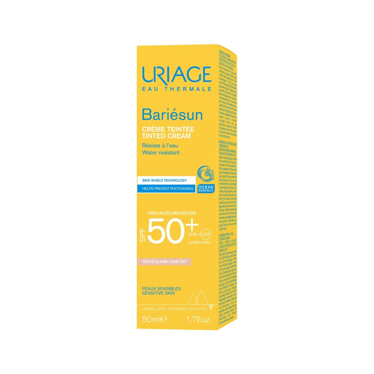 Uriage Bariesun Crema Colarata Chiara 50ml SPF50+-4