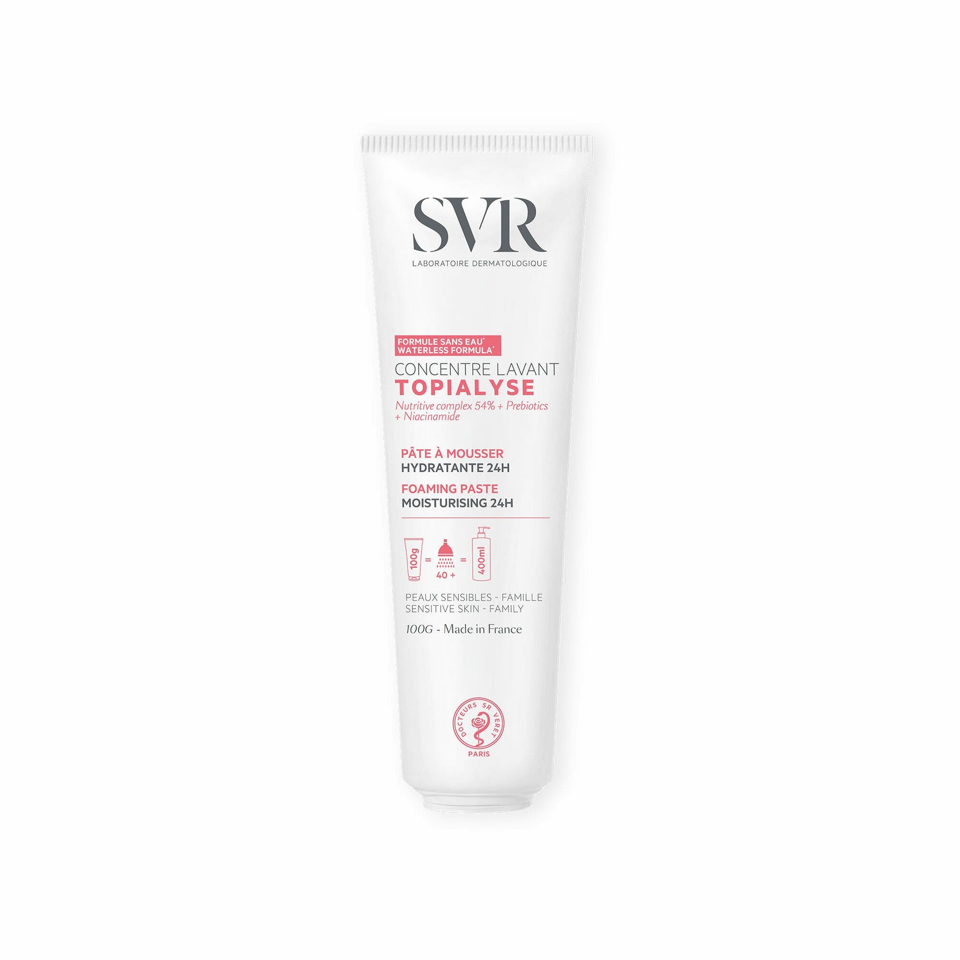 SVR Topialyse Concentre Lavant Crema Detergente 100ml-1