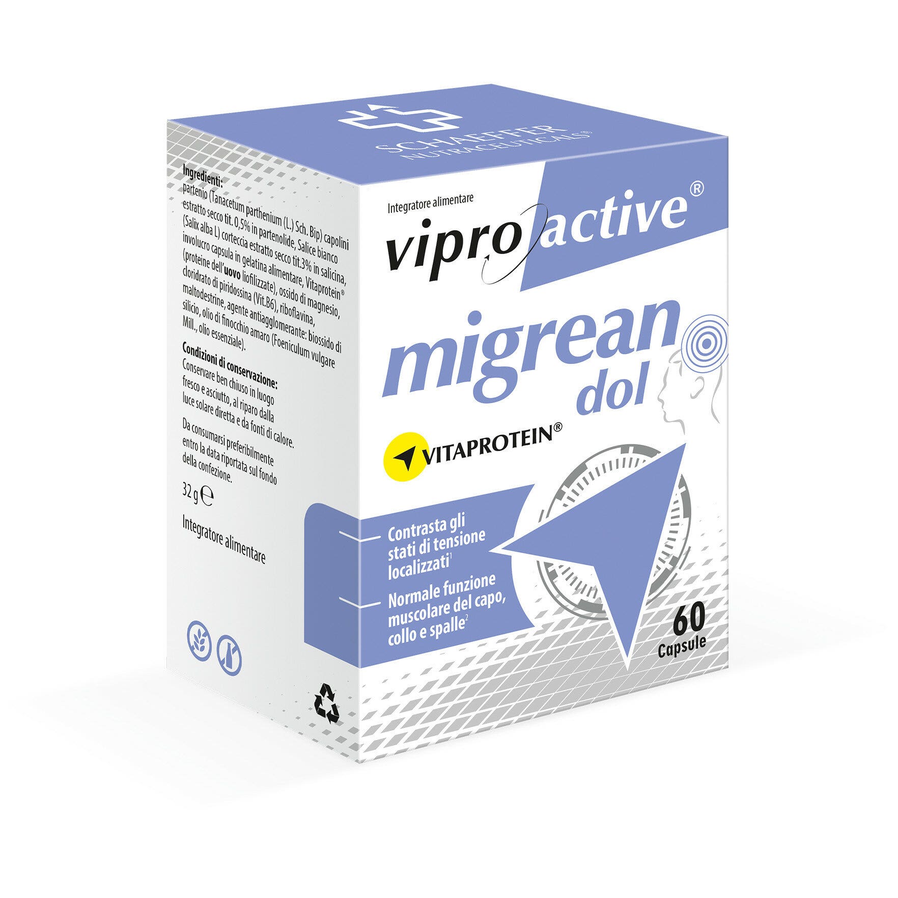 Viproactive Migrean Dol 60 Capsule-2
