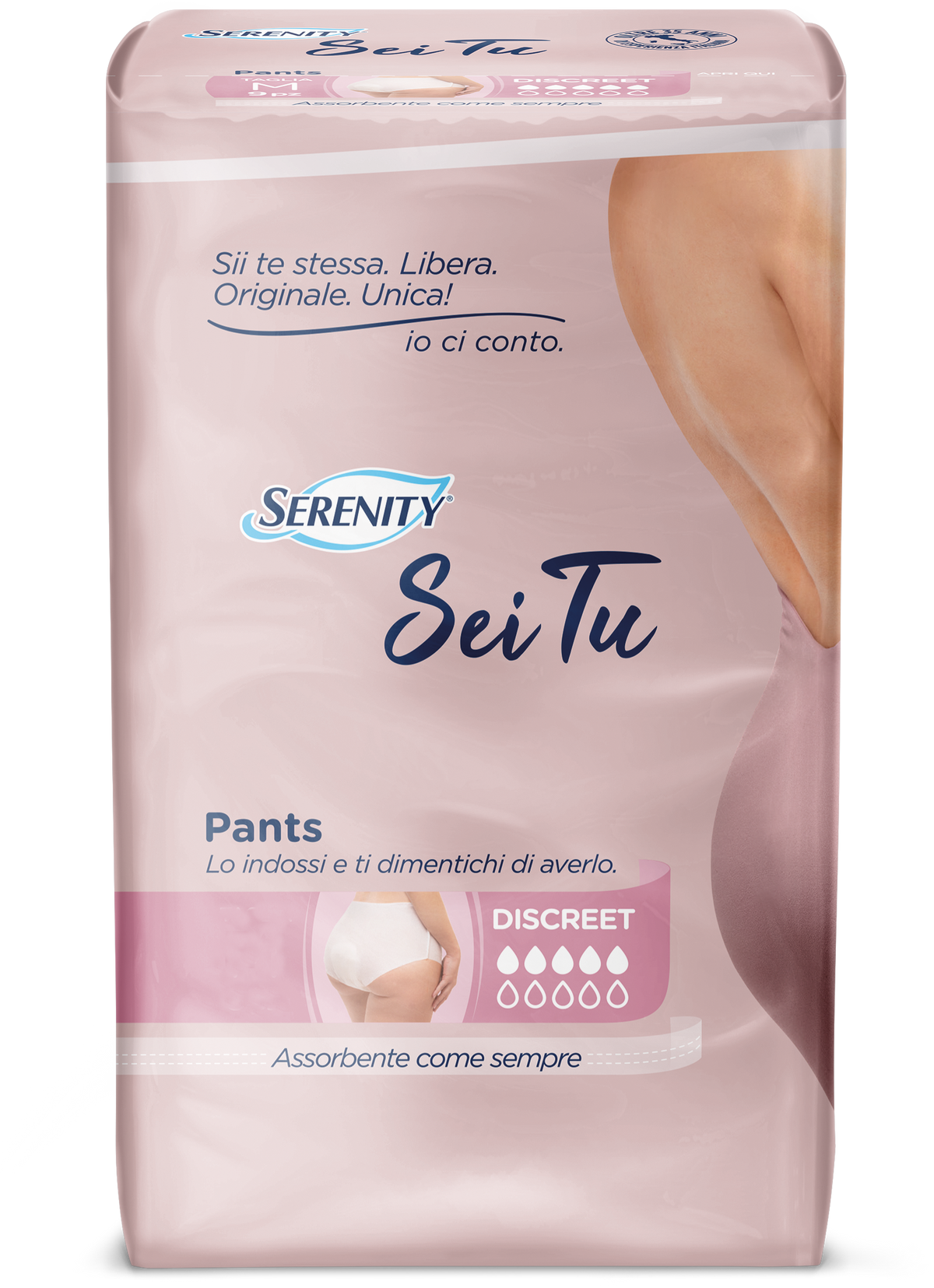 Serenity Advance Pants Sei Tu Discreet Taglia Large 12 Pezzi-1