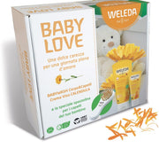 Weleda Cofanetto Baby Bagnoschiuma 50ml  + Crema Viso Calendula 200ml + Spazzolina-1