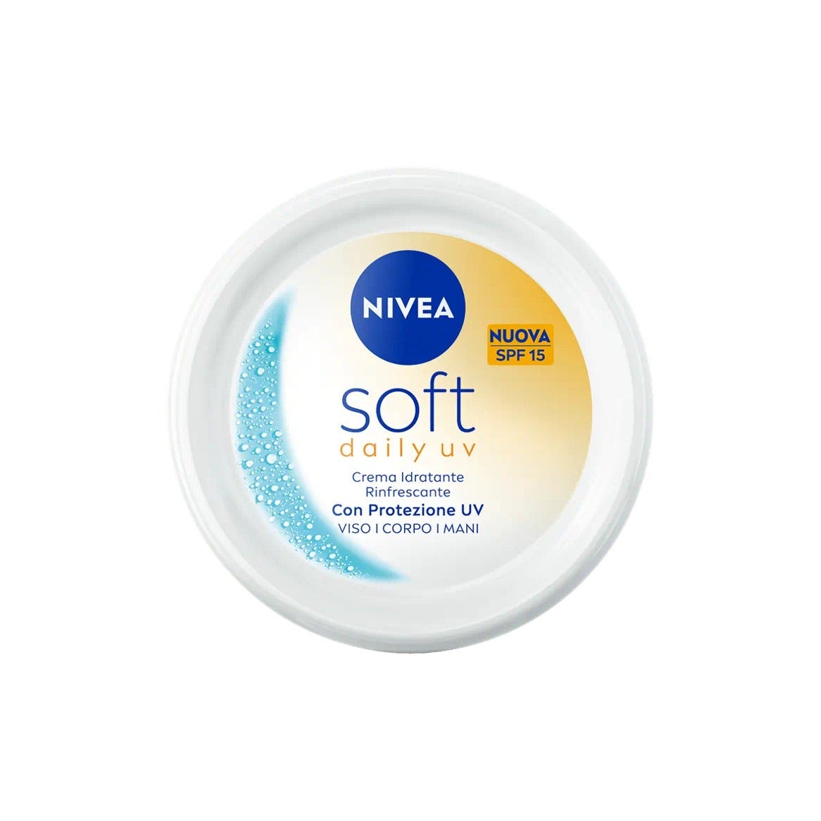 Nivea Soft Daily UV Crema Idratante Rinfrescante SPF15 100ml-1