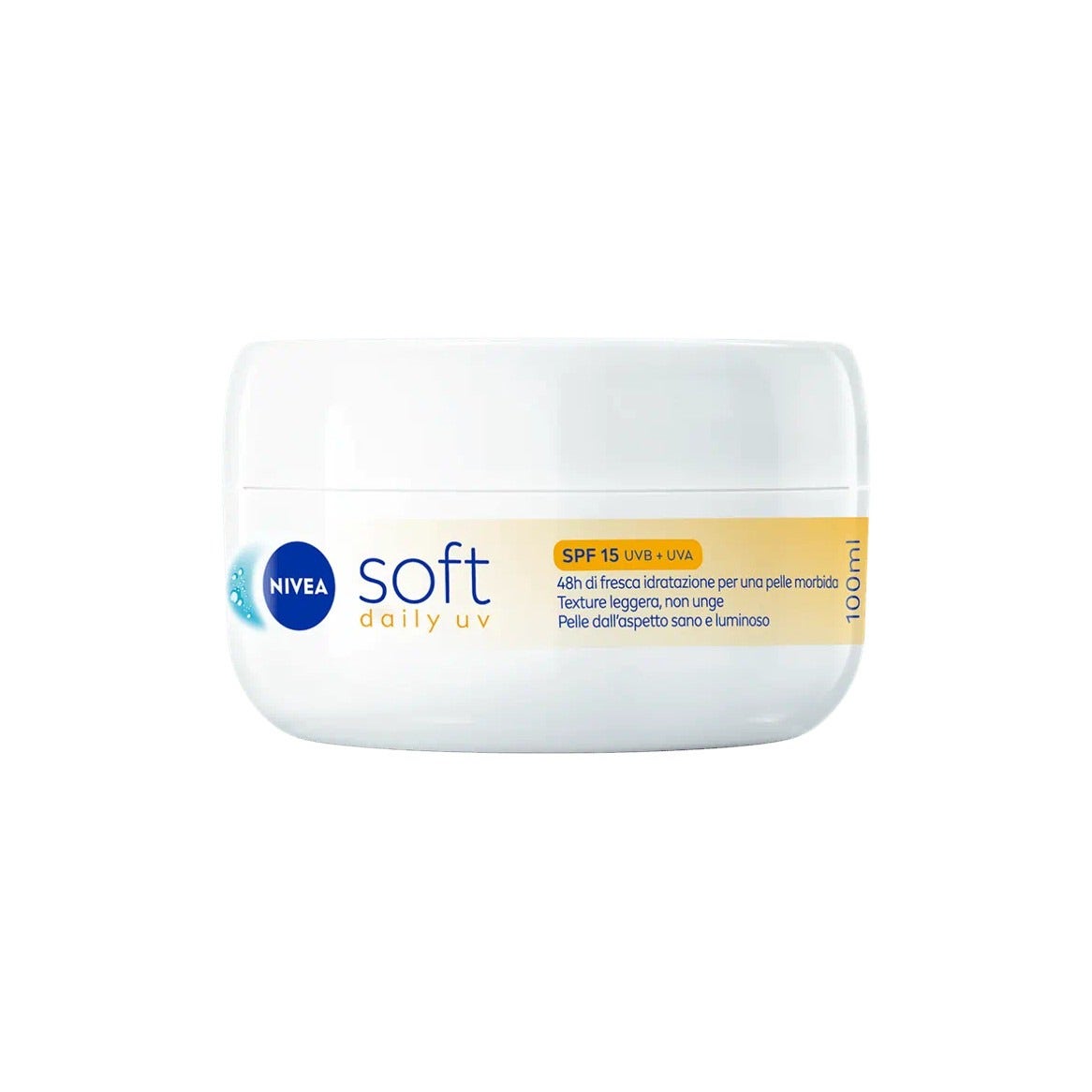 Nivea Soft Daily UV Crema Idratante Rinfrescante SPF15 100ml-2