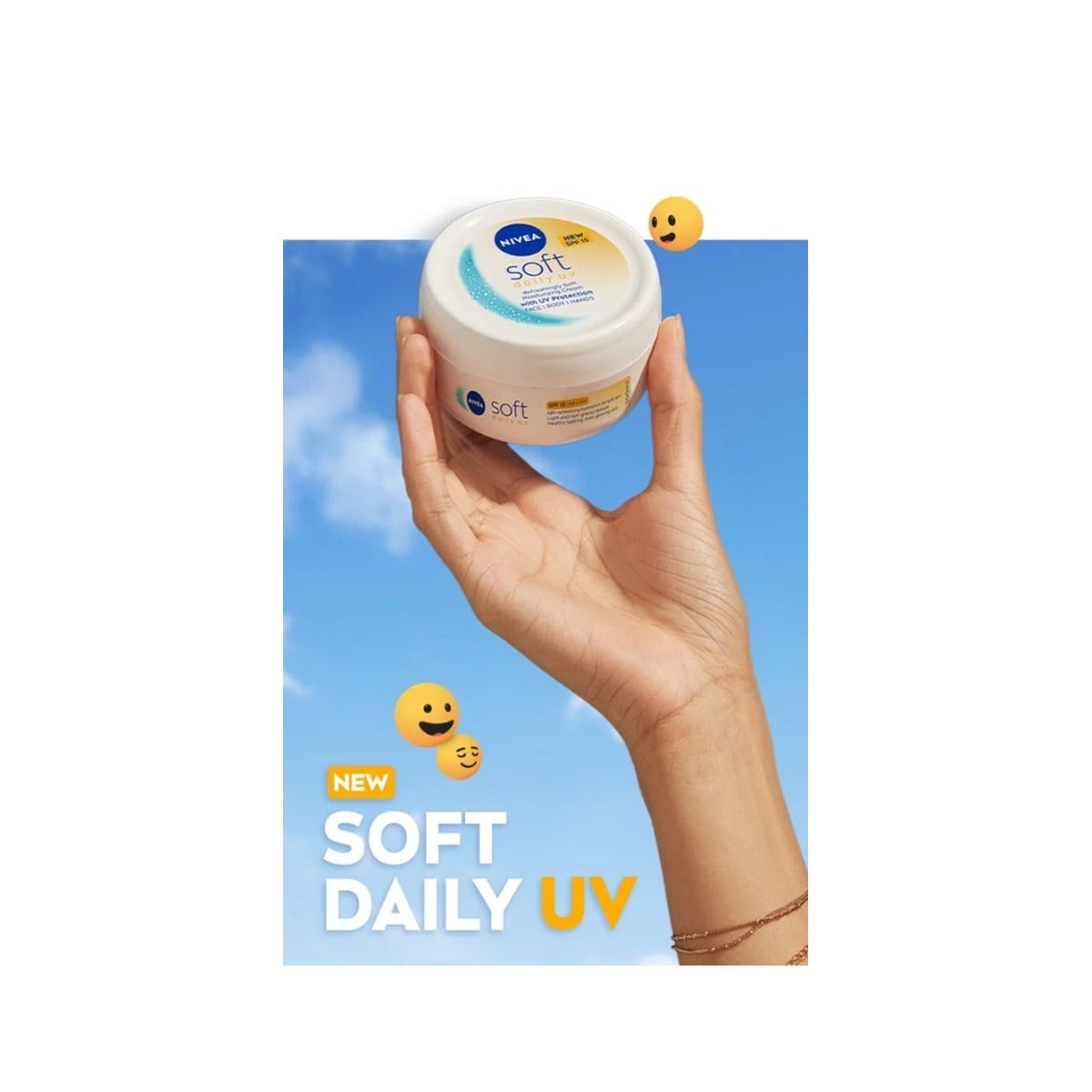Nivea Soft Daily UV Crema Idratante Rinfrescante SPF15 100ml-5