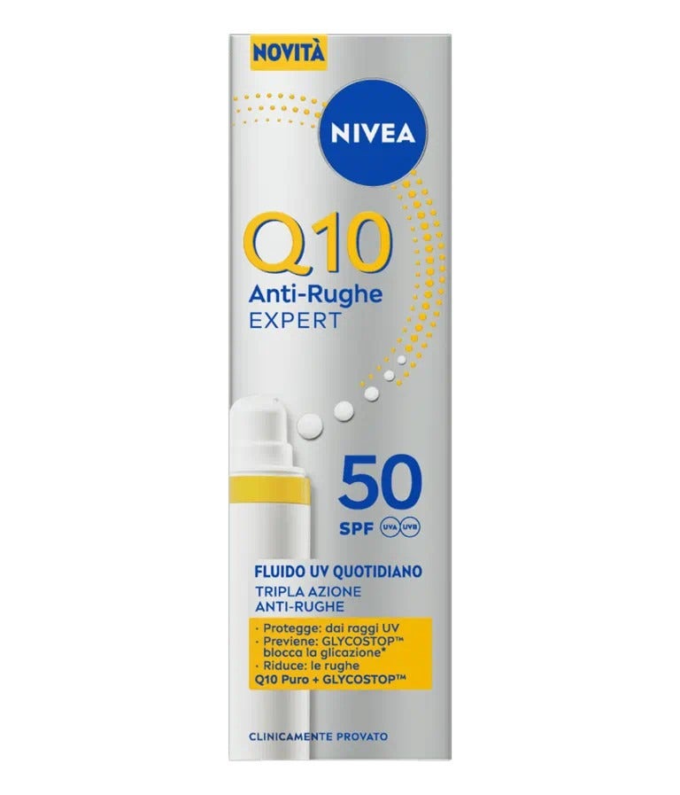 Nivea Q10 Anti-rughe Fluido Uv Quotidiano SPF50 40ml-1
