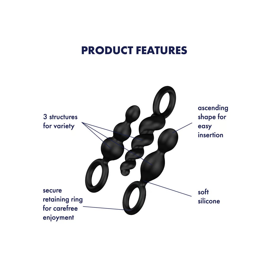 Satisfyer Booty Call Plug Anali Nero-2