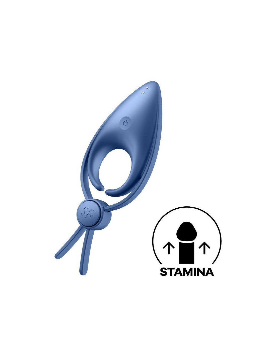 Satisfyer Sniper Anello Vibrante Blu-2