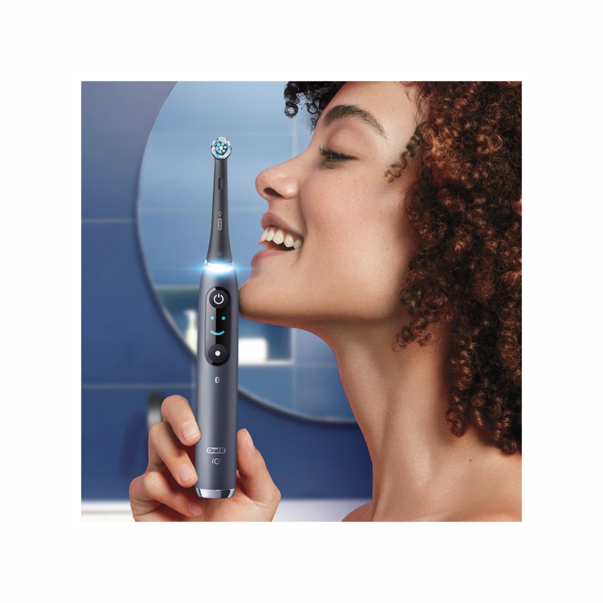 Oral-B Spazzolino Elettrico Ricaricabile iO 9S Nero, 2 Testine, 1 Custodia Da Viaggio Ricaricabile, 1 Spazzolino-7