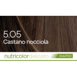 Biokap Nutricolor Delicato Rapid 5.05 Castano Nocciola 135ml  - 2