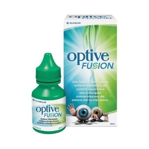 Optive Fusion Soluzione Oftalmica 10ml Allevia Occhi Secchi-1