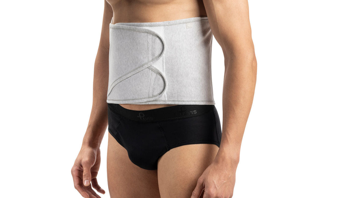 Pavis Fascia Lombare Self-care Colore Grigio Melange Cod. 549