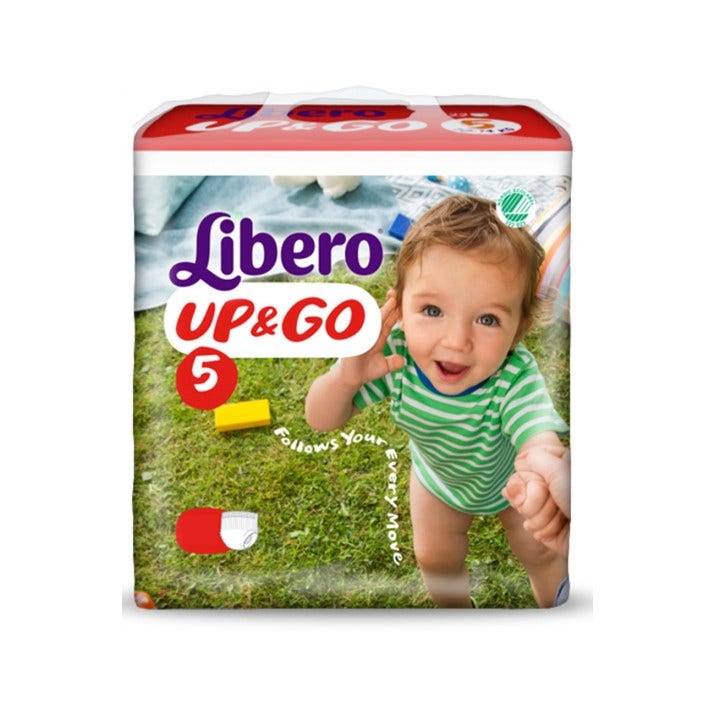 Libero Pannolini Up&Go Taglia 5 10-14 Kg 20 Pezzi     - 1