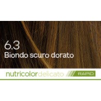 Biokap Nutricolor Delicato Rapid 6.3 Biondo Scuro Dorato 135ml  - 2