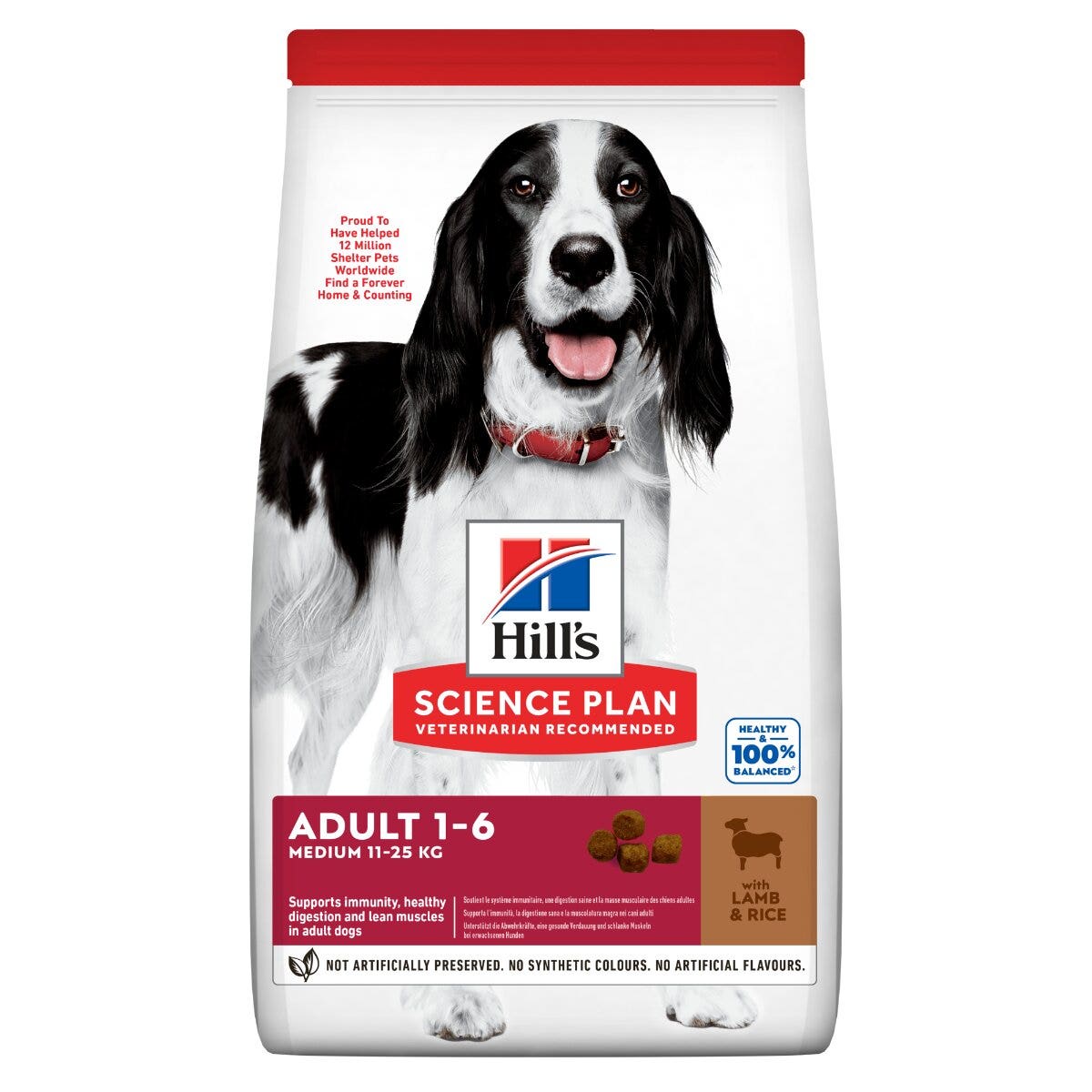 Hill's Science Plan Medium Adult Crocchette con Agnello e Riso per Cani  Sacco 14 Kg-8