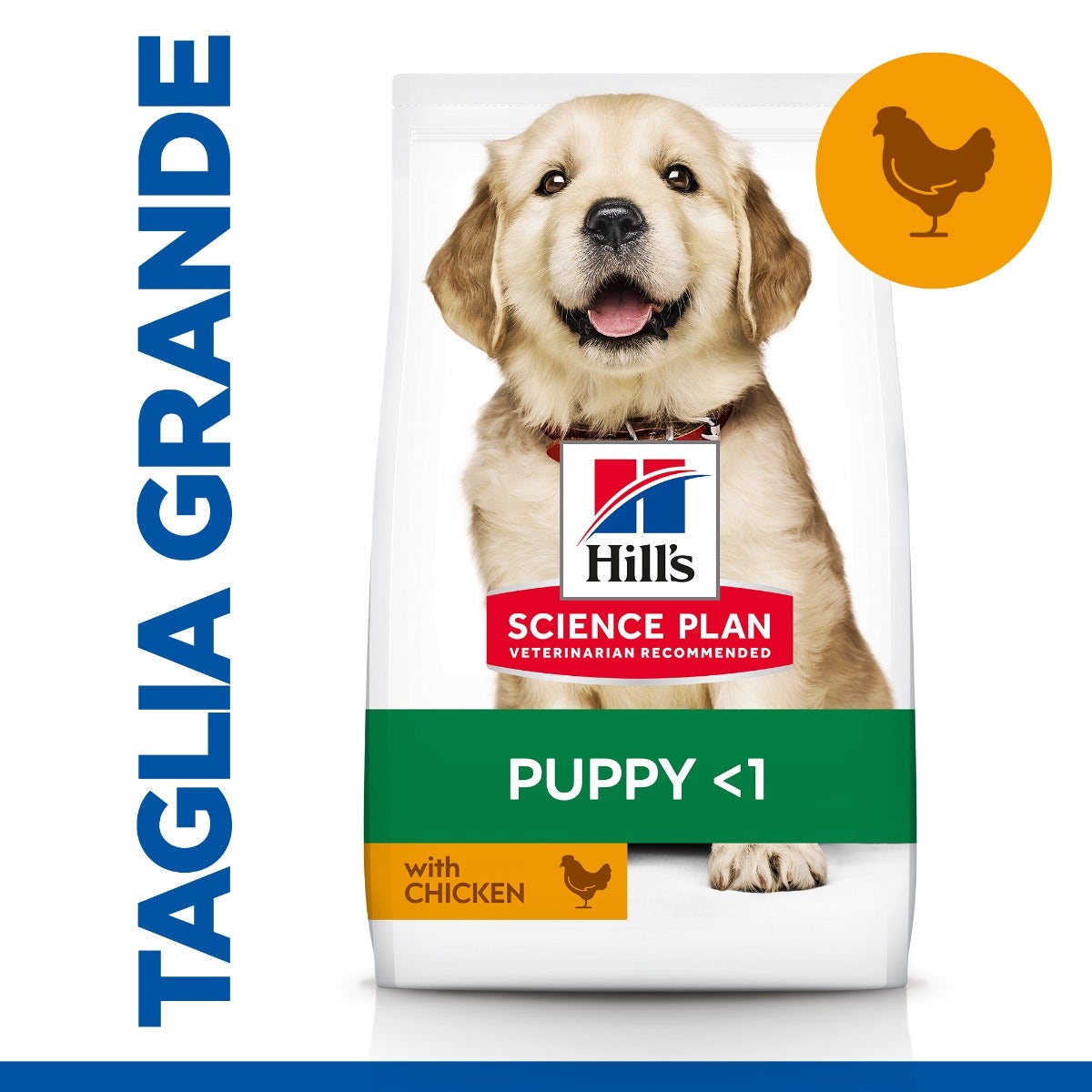 Hill's Science Plan Large Breed Puppy Crocchette Con Pollo Per Cuccioli Sacco 2,5 Kg-2