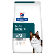 Hill's Prescription Diet W/D Multi-benefit Crocchette Pollo Per Gatti Sacco 3kg-0