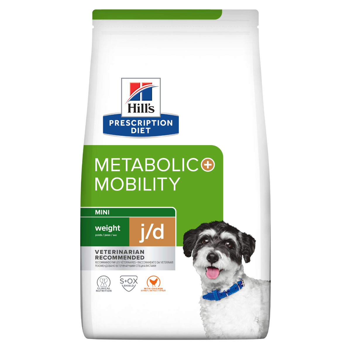 Hill's Prescription Diet J/D Metabolic+Mobility Crocchette Per Cani Taglia Mini Sacco 1kg-0