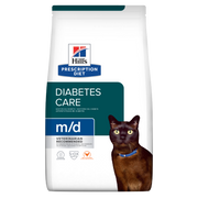 Hill's Prescription Diet M/D Diabets Care Cibo Secco Per Gatti Sacco 3kg-1