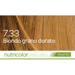 Biokap Nutricolor Delicato Rapid 7.33 Biondo Grano Dorato 135ml-2