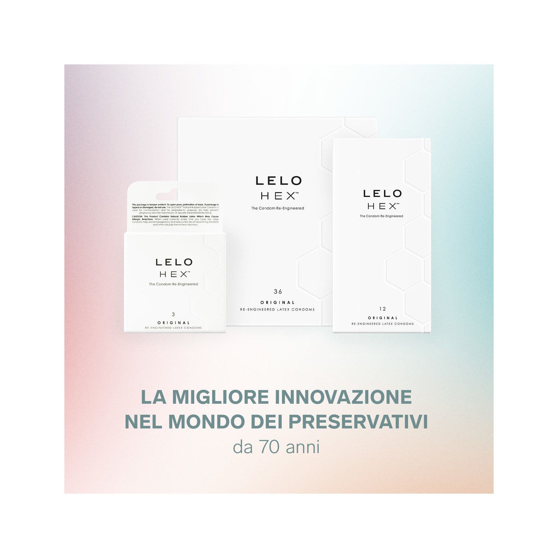 Lelo Hex Original 12 Preservativi-6