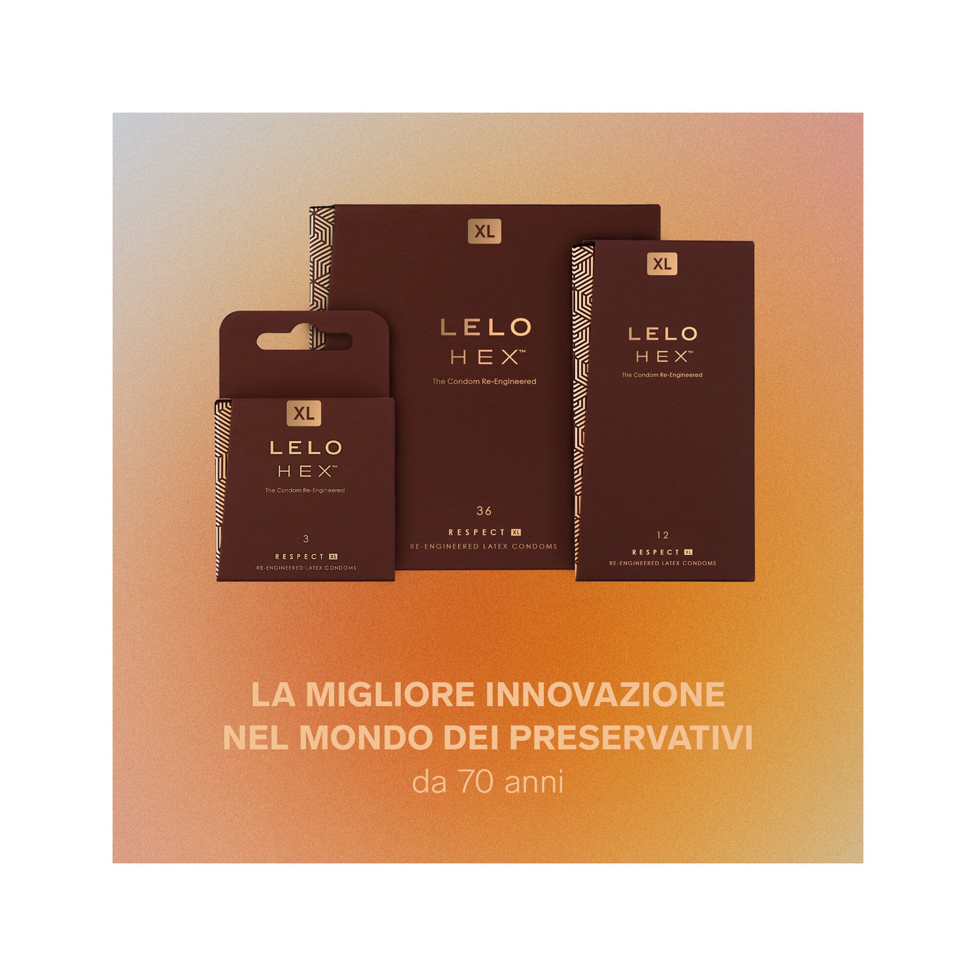 Lelo Hex Respect XL 12 Pezzi-6