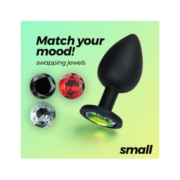 Crushious Camileo Plug Anale Piccolo Con 4 Gioielli Intercambiabili-1